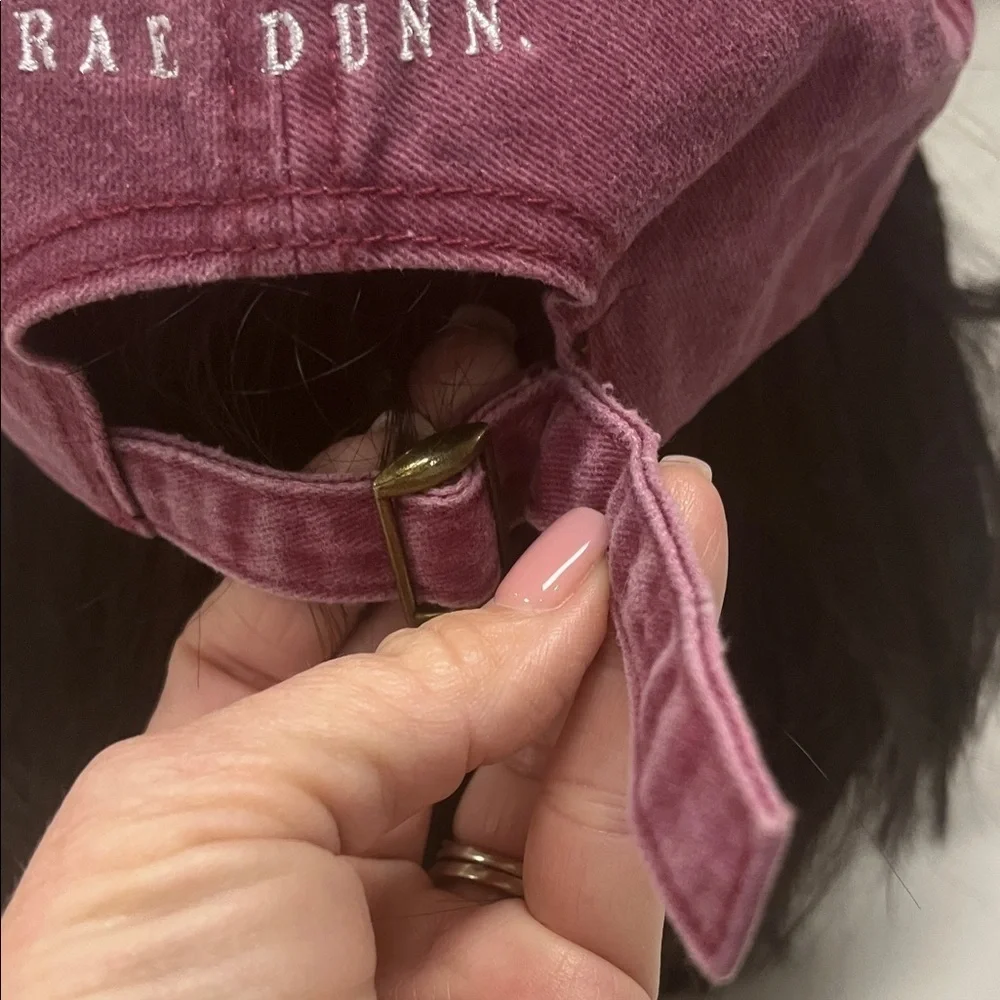 Rae Dunn Mauve 'Love One Another' Cap OS